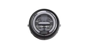 JNYD 6.5 Inch Led Motorcycle Headlight DRL Headlamp For Harley BMW Yamaha Honda 6.5" Round Headlights Retro Universal