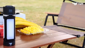 Multifunctional Three Side Folding LED Camping Flood Light Rechargeable Portable Emergency Outdoor Lamp