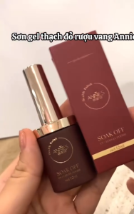 Sơn gel lẻ thạch đỏ cherry mã 20 Annies 12ml chuyên dụng sơn móng tay chân
