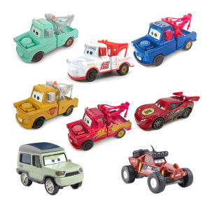 Disney Pixar Cars 6 Styles Mater Collection 95 Lightning McQueen Diecast Metal Alloy Racing Toys Car 1:55 Model Birthday Gifts