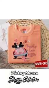 Mickey mouse Couple Friends Happily Ever After Lovebug Design Perfect for Gifts T-shirt