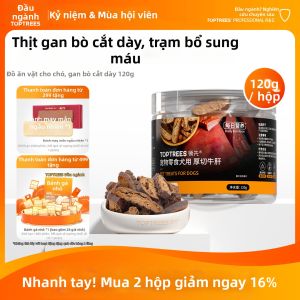 Toptrees | Thức Ăn Thưởng Gan Bò 120g