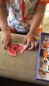 Beringin Toys Mainan Edukasi - Puzzle / Jigsaw / Mainan Anak / Puzzle Kayu / Puzzle Anak Hewan Sayur Buah