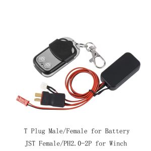 Wireless Winch for 1/10 RC Crawler Car TRX4 TRX6 Axial SCX10 Wrangler CC01 TF2 D90 YK4082 ZP1001 90046 90047 D90 D110