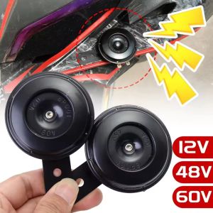 Phổ Xe Máy Loa phóng thanh điện 12/48/60V 105dB Loud tròn chống nước Loa Cho Xe Tay Ga Dirt Xe Đạp Motocross Phụ Kiện