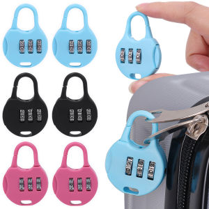 YESPERY Mini Padlock 3 Digit Password Combination Padlock Anti-Theft Pocket Travel Suitcase Backpack Drawer Safety Security Lock