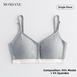 Mom Jane | Maternity & Nursing Bra Convenient Feeding Front Clip No Marks No Wire Suitable for Spring and Summer