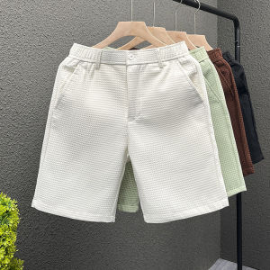 Slim Fit Mens Short Pants Summer New Style Business Casual INS Trendy Outdoor Wear Thin Five-Point Pants Straight Leg Jeans