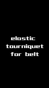 IDOGEAR Tactical Tourniquet Holder for Belt Elastic Band Hook&loop Multi-function Tourniquet Carrier for Belt Tactical Accessory 3958