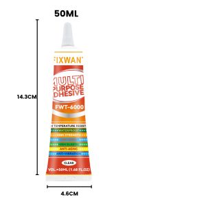 Keo Dán Logo Xe Hơi Chống Thấm Nước Chịu Nhiệt 50ml Phù Hợp Với Kim Loại Mạ Crôm ABS Acrylic Phù Hiệu Xe Hơi & Các Bộ Phận Nội Thất.