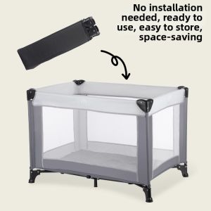 AOBIXIONG | Portable Foldable Baby Playpen