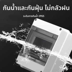 กล่องกระจายไฟฟ้าซีรีส์ HL: เบรกเกอร์วงจร 5/8/12/15/18/24 ทาง กล่องไฟฟ้าภายในอาคาร กล่องรวมสายไฟ และกล่องมิเตอร์