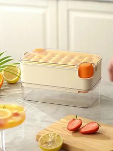 One-Click Pressable Silicone Ice Cube Mold
