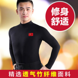 Áo Tập Khiêu Vũ Latin Tay Dài Cho Nam Áo Tập Khiêu Vũ Hiện Đại Quần Áo Khiêu Vũ Quốc Gia Quần Áo Khiêu Vũ Xã Hội Mùa Thu Hàng Mới Về