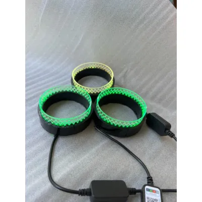 Shroud Angel Eyes Projector Biled Slim Fit MINIMALIST 2.5 in RGB bluetooth