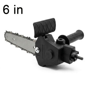 4/6 Inch Electric Drill to Chainsaw Adapter Portable Wood Plastic Metal Cutting Tool for Home Trimming and Woodworking
