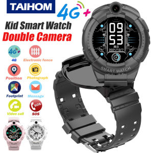 TAIHOM 4G Smart Watch Kids GPS Video Call SOS IP67 Waterproof Child Smartwatch Camera Monitor Tracker Location Kid Phone Watch