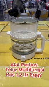 Alat Masak Electric Kris 1.2 Itr Eggy Alat Perbus Telur Multifungsi Hot Pot Bergaransi Resmi Azko Indonesia