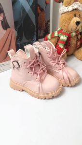 ALVIN- 663 Sepatu Fashion anak perempuan Sepatu Boots Import size 21-30