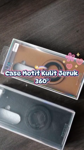CASE MAGSAFE LEATHER KULIT JERUK + TEMPERED GLASS SAMSUNG Z FOLD 3 / Z FOLD 4 / Z FOLD 5 / Z FOLD 6 / Z FOLD 7