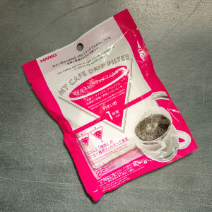 กระเป๋ากรองกาแฟ Hario V-Shape สำหรับการกรอกาแฟด้วยมือ ชิ้นส่วนเครื่องมือทำกาแฟ วัสดุกระดาษกรองกาแฟ ชุดทำกาแฟมืออาชีพ