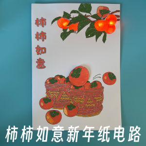 Bộ Đồ Dùng Khoa Học Sáng Tạo Steam Education DIY Handmade Creative Paper Circuit Materials Original Science Making for Children