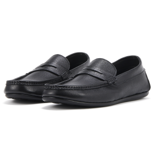 Vintage Genuine Cow Leather Mens Soft Loafers Handmade Wear-Resistant Genuine Leather Dress Shoes Casual Non-slip Outsole