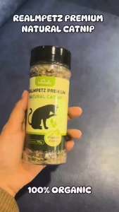 Realmpetz Catnip Pure Leaves 70gm (No Stem Included)