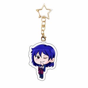 Bandai | for Fields of Mistria Juniper Ronan Valen Hayden Nyx Acrylic Keychain Game Peripheral Q Version Ornament Backpack Pendant Gift