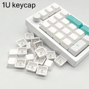 1U Keycap for Mechanical Keyboard ABS Material OEM R3 Column Height MX Key Cap