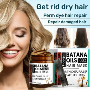 100% Pure Organic Hair Mask Batana Oil Hair Growth Oil Natural Treatment Nourish Reduce Hair Loss Anti-Breakage Hair Products