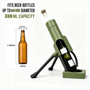 1 Pcs Mortar Shaped Bottle Opener Fun Pop Cap Launcher Beer Bottle Opener Creative Bar Party Gadget Gift