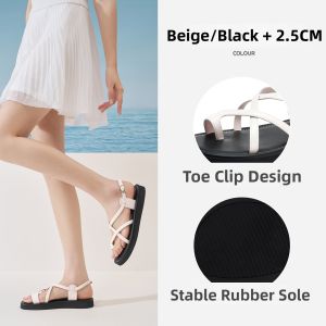 Josiny | Roma Strap Comfortable Flats Sandals