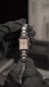 Jam Tangan Wanita Christophe Arden CA 1001 LHBSSPN Pink Dial Silver Stainless Steel Strap