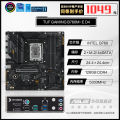 แผงวงจรพื้นฐาน Asus TUF GAMING B760M-PLUS WIFI D4 M-ATX DDR4 LGA1700 แผงวงจรพื้นฐานแบบมี Wi-Fi รองรับการ์ดจอได้สองชิ้น. 