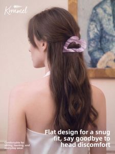 KRRAMEL | Elegant Flat Design Comfortable Half-up hairstyle Clips