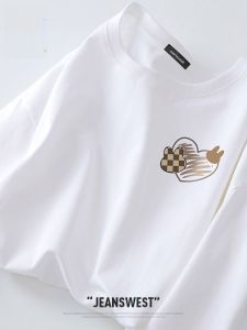 เสื้อยืดคอกลมแขนยาวผ้าฝ้ายแท้สำหรับผู้หญิง เสื้อชั้นในหลวมๆ ฤดูใบไม้ผลิและฤดูใบไม้ร่วง เสื้อตัวบนสไตล์ญี่ปุ่น Pure Cotton Design Sensation