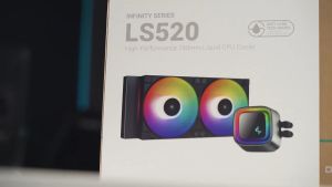 Tản Nhiệt Nước CPU Deepcool LS520/ LS520 WH (Black/ White) - Hàng Chính Hãng