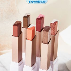 ItemMart Two-tone Gradient Eyeshadow Pencil Waterproof and Sweat-proof Not Easy To Pluck Makeup Eye Shadow