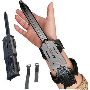 Retractable Ninja Hidden Blade Invisible Toy Durable Plastic Role Play & Theme Activity Accessories Ninja Gear Stress Relief Toy
