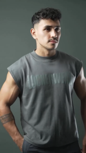 Lockerwear Singlet Gym Fitness Baju Tank Top Olahraga Kaos Oversize Sport Sleeveless Shirt Pria