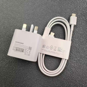 Samsung | Samsung A15 A25 A35 F17 25W PD Charger Super Fast Charge Adapter For Galaxy S26 S25 S24 S23 S22 S21 FE Note 20 Ultra 10 Plus M17