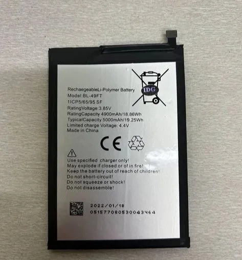 Baterai TECNO SPARK GO KE5j KE5k ORIGINAL 100% BL-49FT Batu