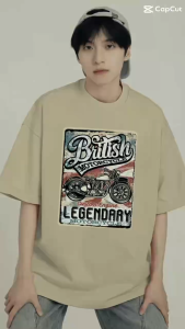 LC.TRADING เสื้อยืดเเฟชั่นใหม่ ผ้านิ่มใส่สบาย แบรนด์อินเทรนด์ เนื้อผ้า ระบายอากาศได้ดี ทันสมัย ส่งด่วน ส่งไว B0028