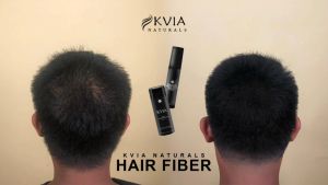 Fiber07 Kvia Instant Natural Effect Hair Natural Fiber with Free Hold Spray Premium Hair Set Gives Hair Volume Looks Thicker 100% Looks Fresh and Awesome Color Black Hair Building Fibers Best Hair Cover Effective Hair Concealer Hair Thickener