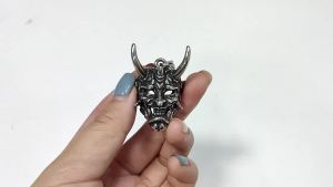 Gothic Hip Hop Skull Pendant Necklaces For Men Stainless Steel Punk Fashion Skeleton Necklace Halloween Jewelry Gifts Wholesale