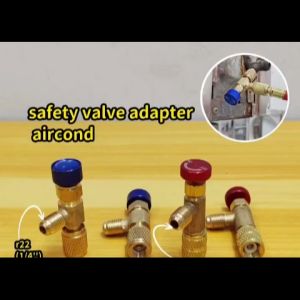 R410A R32 R22 Refrigeration Charging Valve Adapter R410A R32 R22 Quick Coupling Refrigeration Charging Valve Adapter