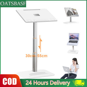 Oatsbasf Portable Laptop Stand Adjustable Tempat Buku Meja Baca Anak Belajar Meja Gambar