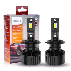Philips | Philips Ultinon Rally 3550 LED H4 H7 H11 HB3/4 H18 H19 HIR2 Car Headlight 6500K White Max Power 100W 9005 9006 9012 LED Bulb