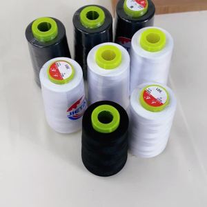 Chỉ May Công Nghiệp Côn Lớn Siêu Bền 40S/2 3000 Yard Màu Đen/trắng/đỏ Thích Hợp Cho May Quần Áo Túi Xách Đồ Gia Dụng.